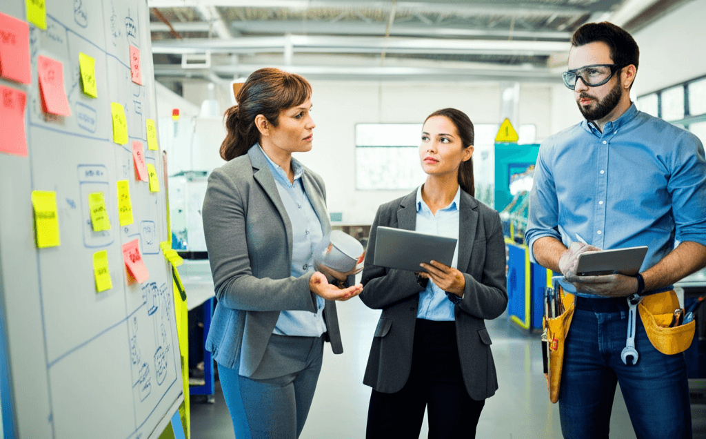 Schapira CPA lean manufacturing consultants working with clients