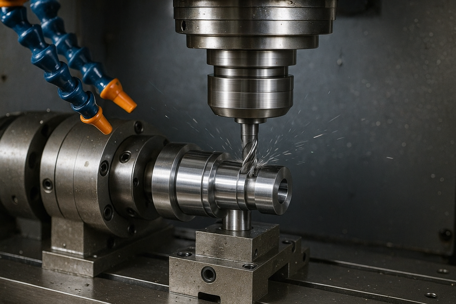 Precision machining operation