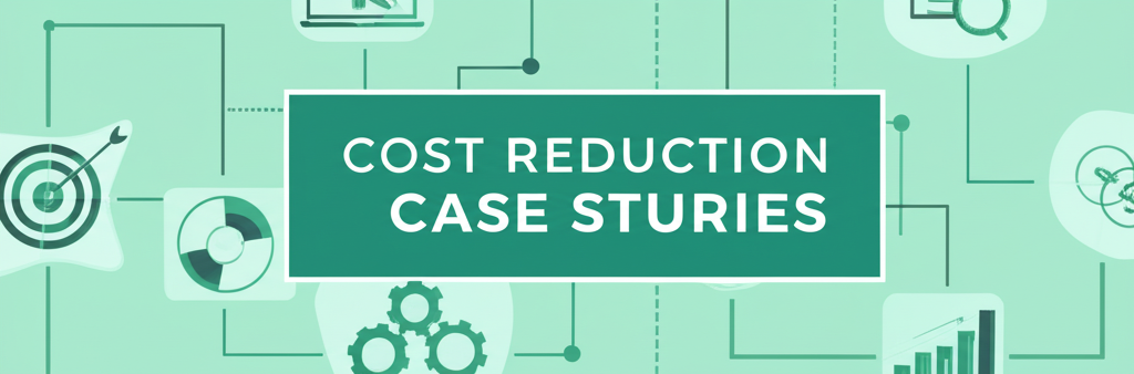 Manufacturing cost reduction strategies