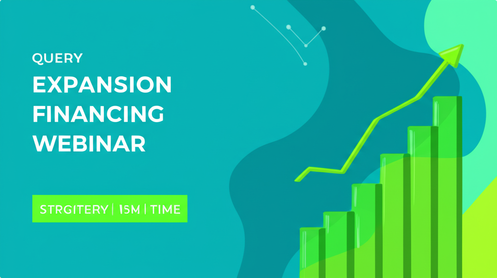 Expansion financing webinar