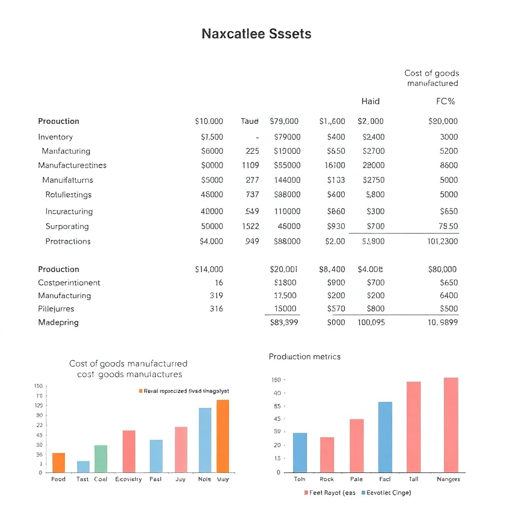 Manufacturing financial statements