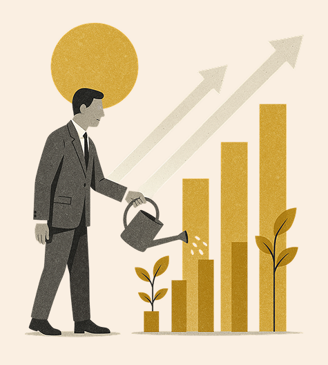 Growth financing illustration